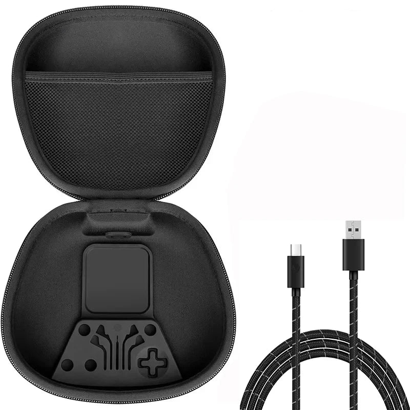 Equipped with a 10FT (3M) charging cable and bag, suitable for Xbox Elite Wireless Controller Series 2 Quake black