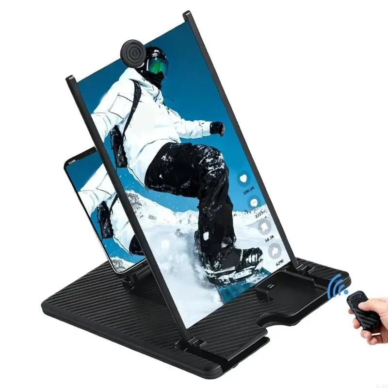 12Inch 720P Against Midnightblue Light Phone Increaser Includes Tip Device for Comfortable Viewing K1KF Quake