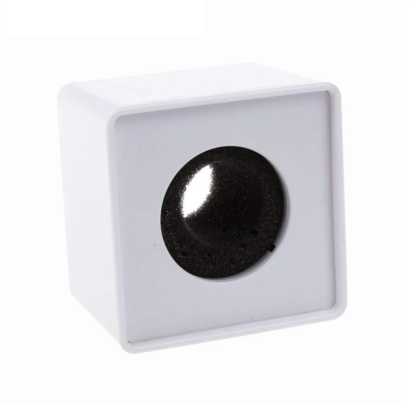 Microphone Flag Station Cube ABS Square Flags Interview Mic Logo Mark TV Station Reporter Microphone Cube Box Foam Cover Quake white