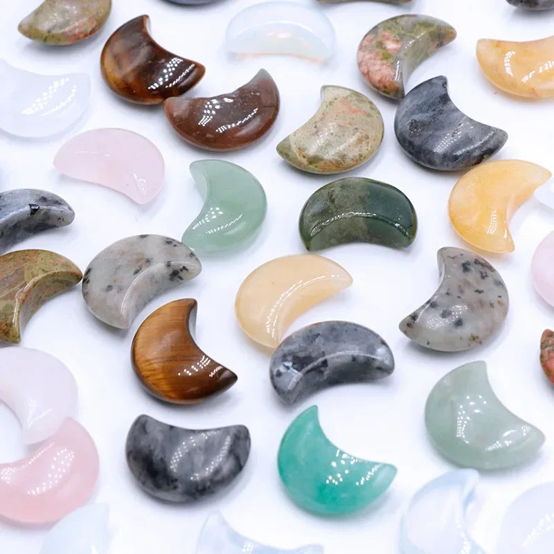 3/5/9Pcs Smalll Ornaments Natural Stone Mix-Color Mini Decorative Ornament Lucky Gift Spiritual Jewelry Home Decor Quake