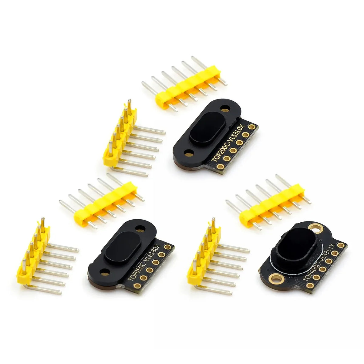 VL6180-VL53L0X/VL53L1X Time of Flight (ToF) Laser Ranging Sensor Module TOF050C TOF200C TOF400C 50CM/2M/4M IIC For Arduino STM32 Quake