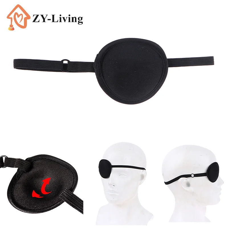1Pcs Occlusion Medical Lazy Eye Patch Amblyopia Obscure Astigmatism Eyeshade Filled Pure Silk Child Amblyopia Eye Patches Quake