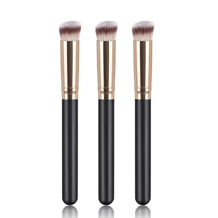 Foundation Concealer Brush Premium Contour Blusher Brushes Flawless Under Eye Dense Face Makeup Brush For Blending Quake 3pcs 1