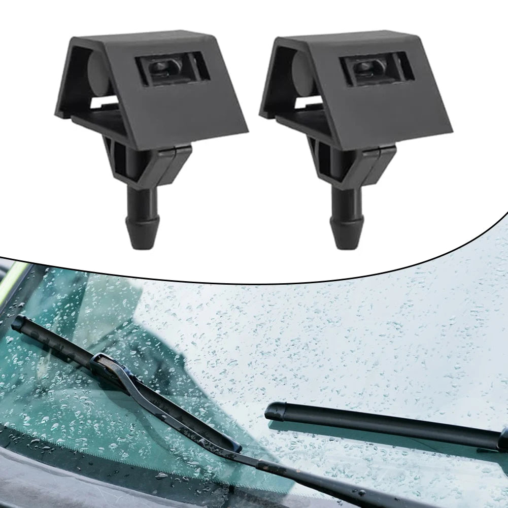 2PCS Windscreen Washer Spray Jets Adjustable For Nissan Qashqai J10 J11 2007-2018 Replacement Nozzles For 28932JD000 289306MA0A Quake