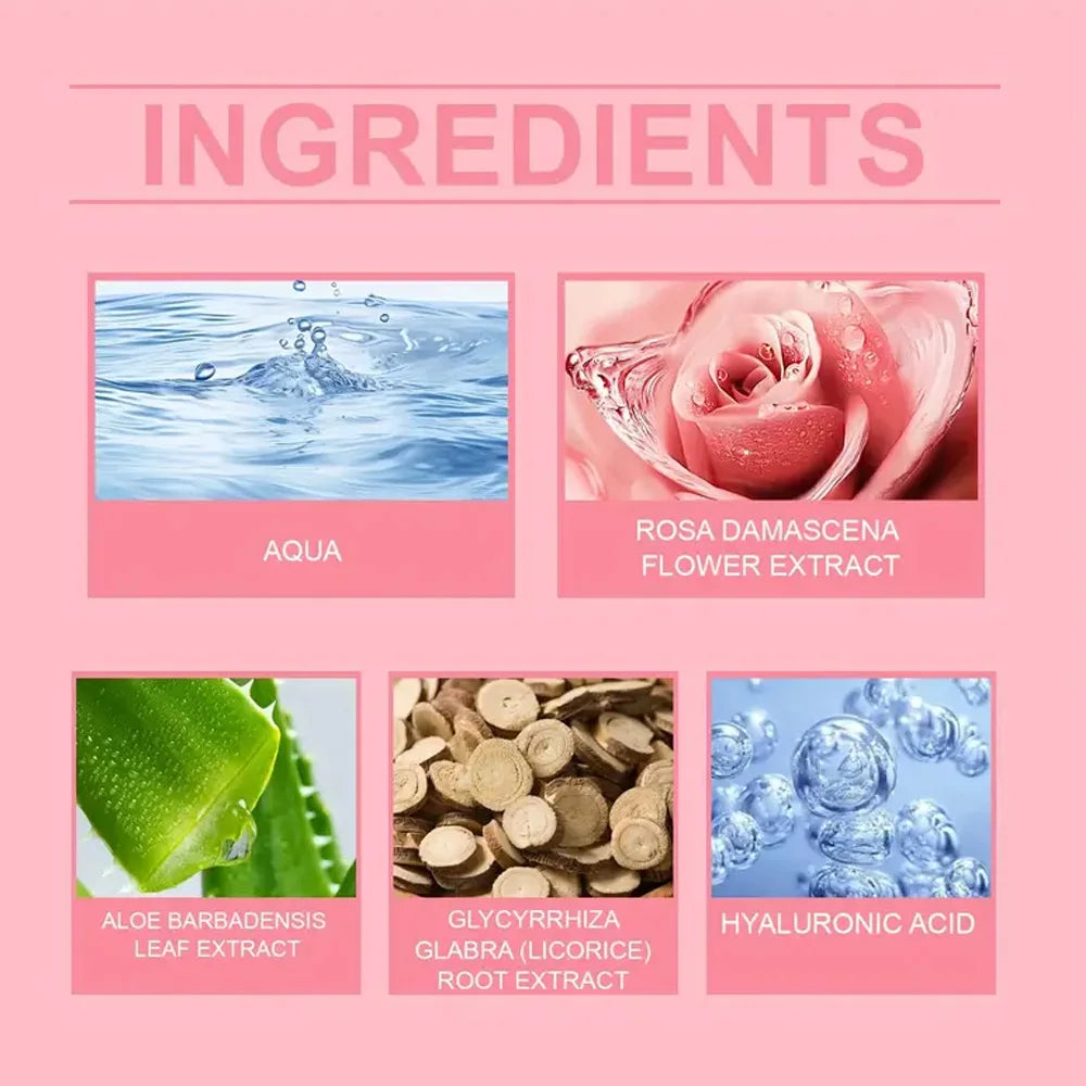 40/60ml Rose Essential Oil Pure Essential Oil Aromatherapy Skin Care Single Essential Oil Fragrance Oil for Woman Quake