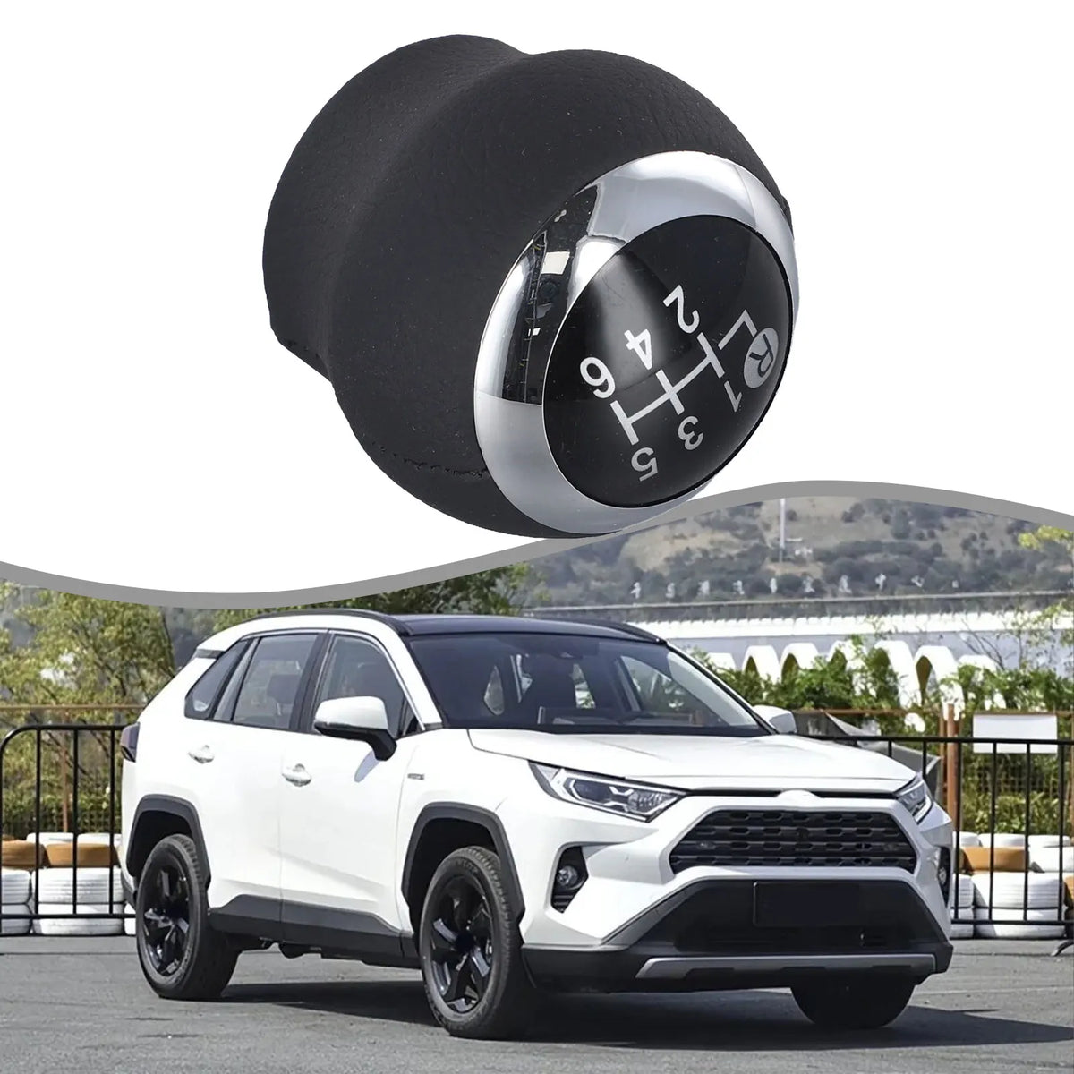 5 6 Speed Shift Knob Gear for shifter Driving Enhancement Perfect Replacement Elegant Appearance Ergonomic Design Quake