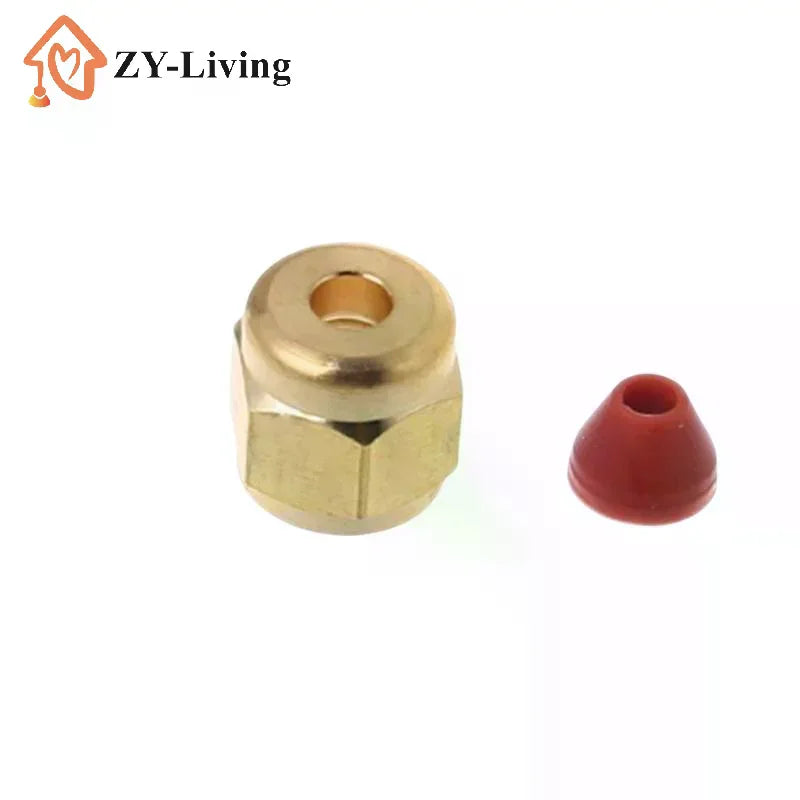 Fog Machine Pump Parts Copper Cap Nozzle Kit Leak-Proof Silicone Gasket Filter Nozzle For Live Performance Quake