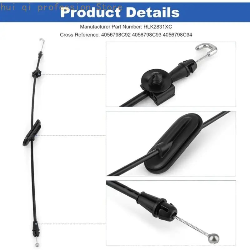Door Latches Release Cable, 25Cm Truck Interior Linkage Part Set H8WE Quake