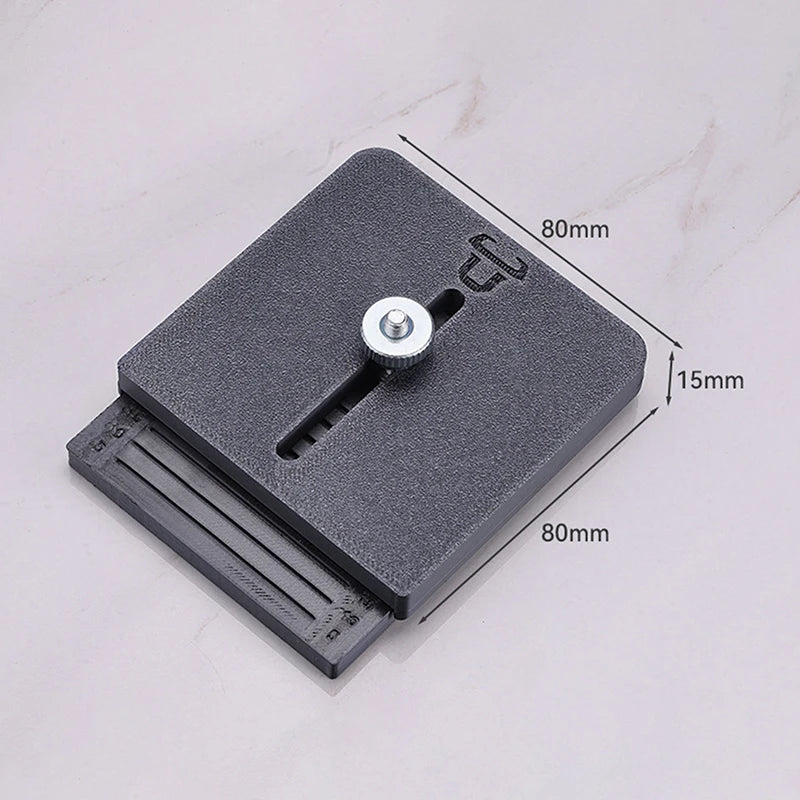 1Pc Furniture Film Tint Edge Cutting Small Guide Plate 5-45mm Distance Precise Trimming Tool For Carbon Fiber Car Film Wrap Quake Black