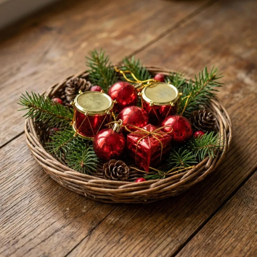 Christmas Tree Decoration Pendant Christmas Ball Pentagram Gift Box Ornaments Christmas Holiday Gift Decoration Party Supplies Quake
