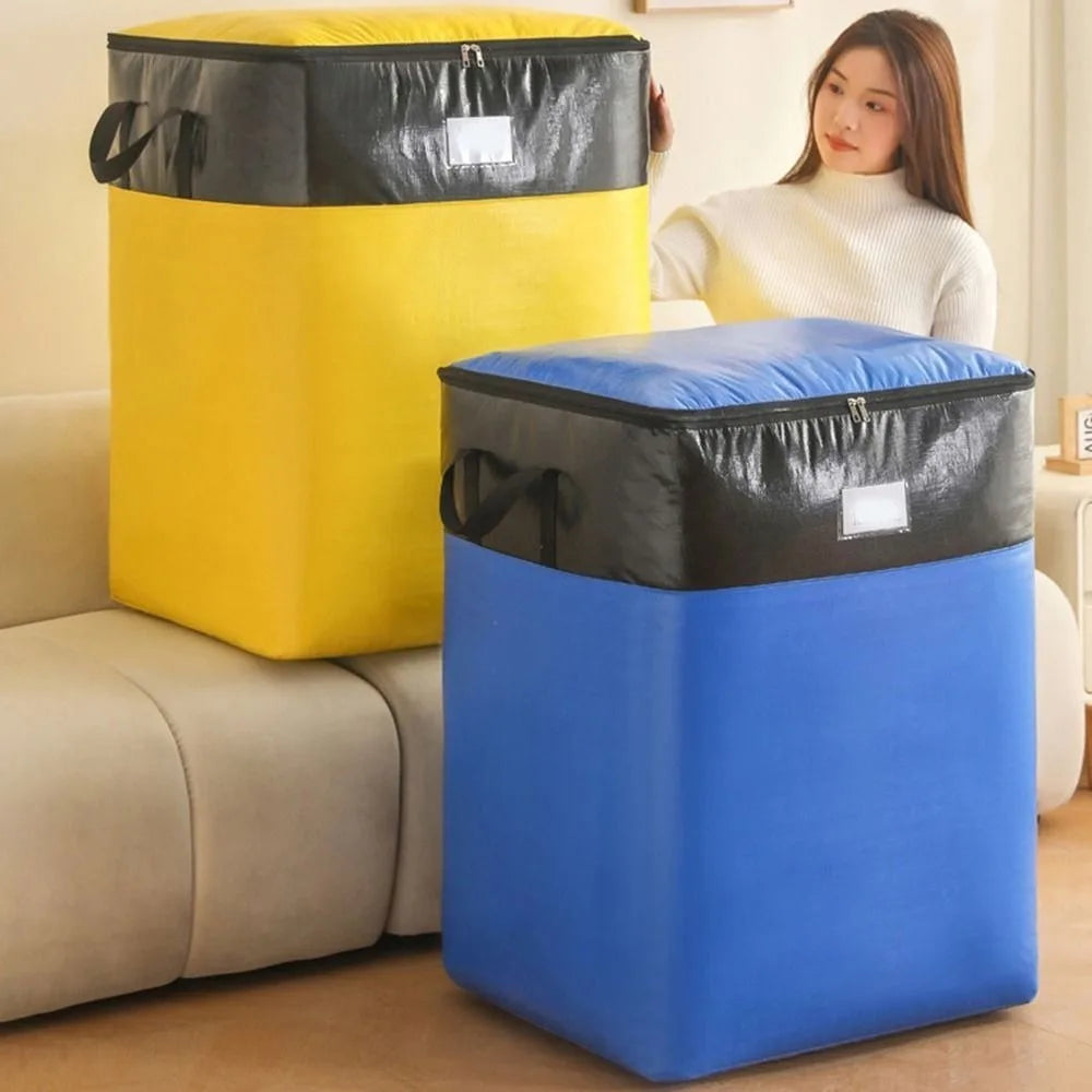 Large Capacity Moving Package Bag Durable Multifunctional Luggage Packing Bag Dustproof Moisture-proof Clothes Quilt Storage Bag Quake