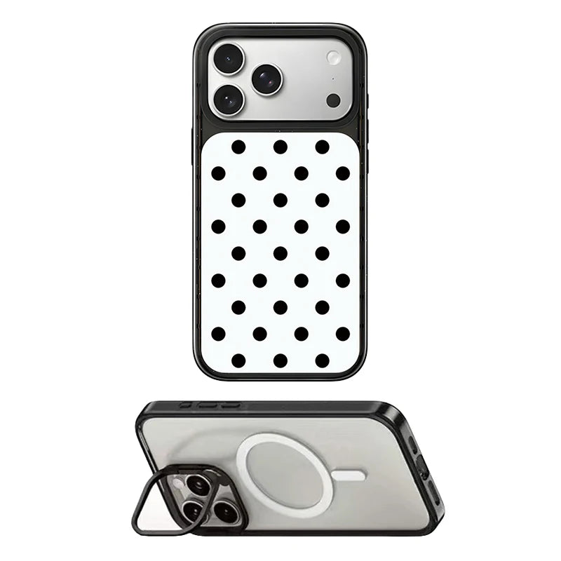 6092079 Impact Case - Mirror / Glaze Magnetic Cover: Compatible with IPhone 18 17 Pro Max 18Pro Quake stand (MagSafe) 1 for iPhone 18 Pro
