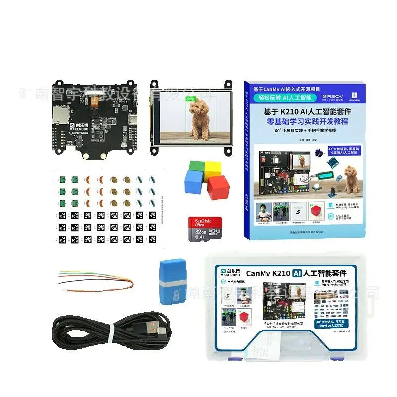 K210 Development board, AI Artificial Intelligence Suite, AI vision, face recognition, Python Deep learning Quake