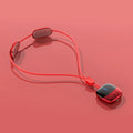 Mini Hanging Neck Massager EMS Muscle Massager Portable Hot Compress Neck and Cervical Spine Massager SPA Relaxation Treatment Quake neck massager-A