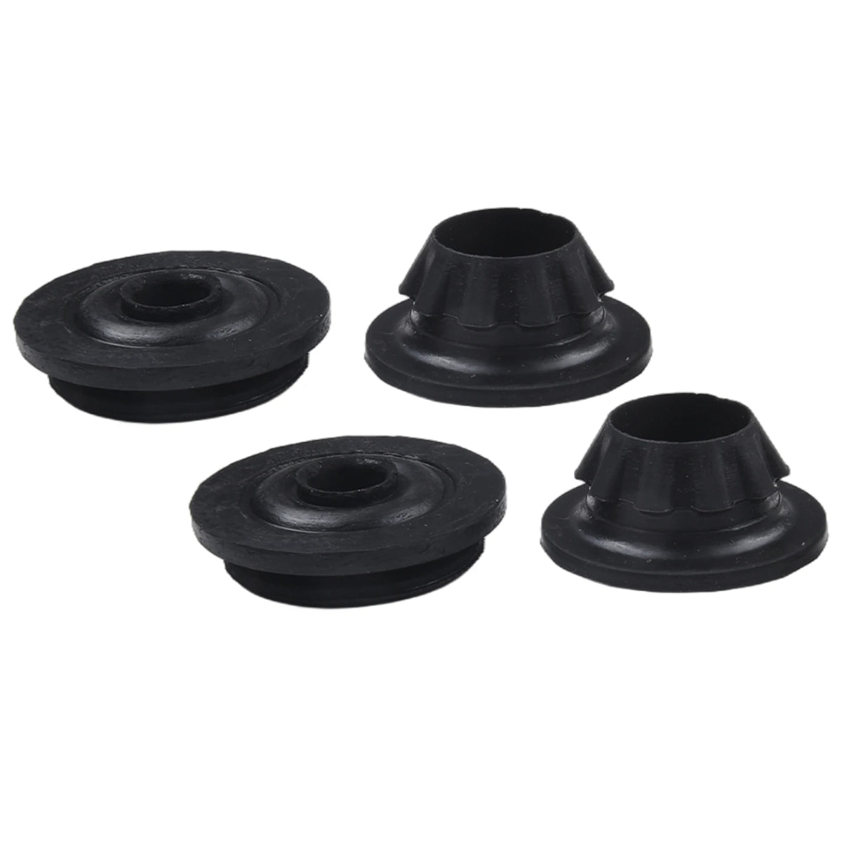 High Quality Rubber Radiator Mount Radiator Mount Black Car Parts Replacement Rubber 21506-4M400 4 Pcs Car Truck Parts Quake