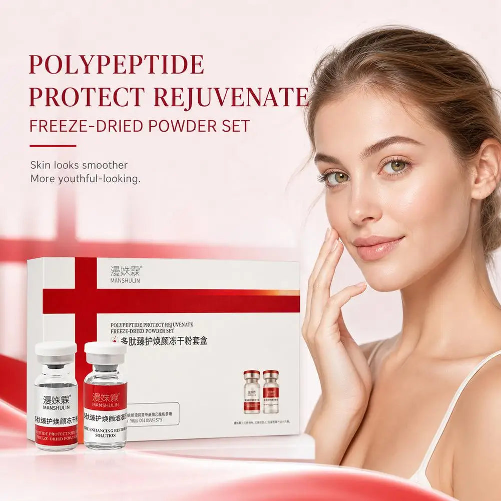 Polypeptide Protect Rejuvenate Freeze-Dried Powder Set Facial Hydrating Nourishing Skin Care Set Quake
