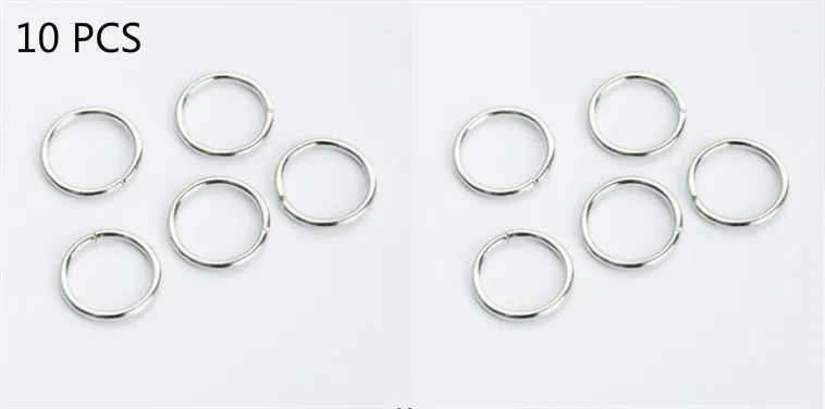 5-10pcs/set Hair Braids Tools Hair Accessories Personality DIY Pendant Coin Ring Leaves Pendant Rings Decor Braiding Hair Braids Quake 10pcs NO.30