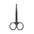 vvocci Stainless Steel Precision Scissors for Facial Hair, Ear & Nose Trimming, Eyebrow Grooming Quake M103 Round