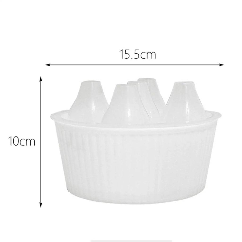 Hydroponic Planter Container with Stable Bottom Self Watering Flower Pot for Tabletop Decorative Indoor Outdoor Planting Quake