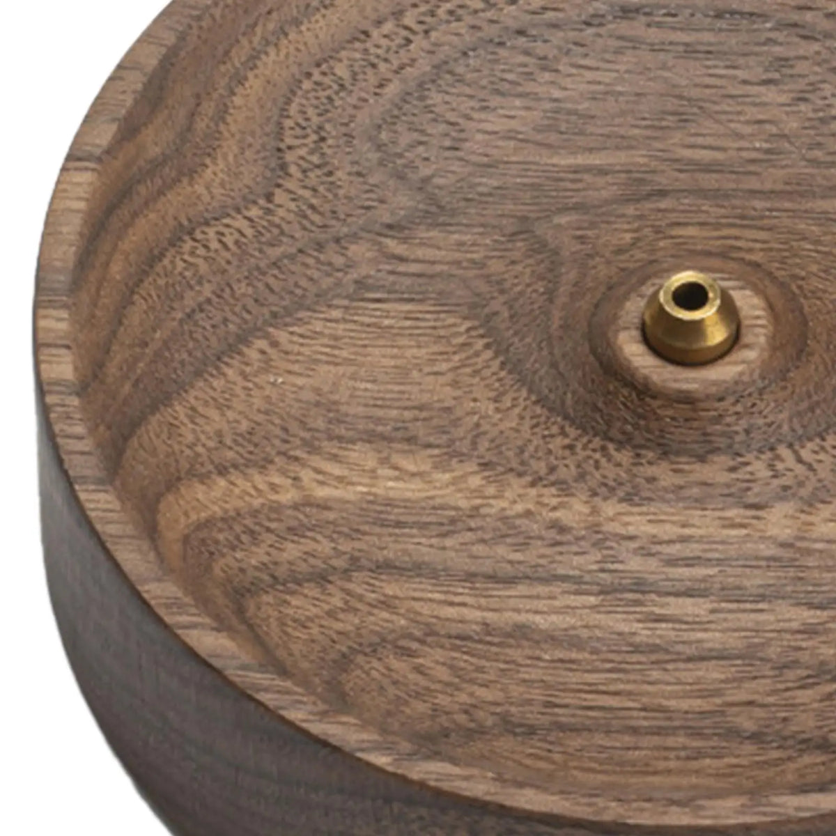 Wooden Incense Holder Round Burner Natural Incense Stick Tray for Yoga Meditation Living Room Decor Quake