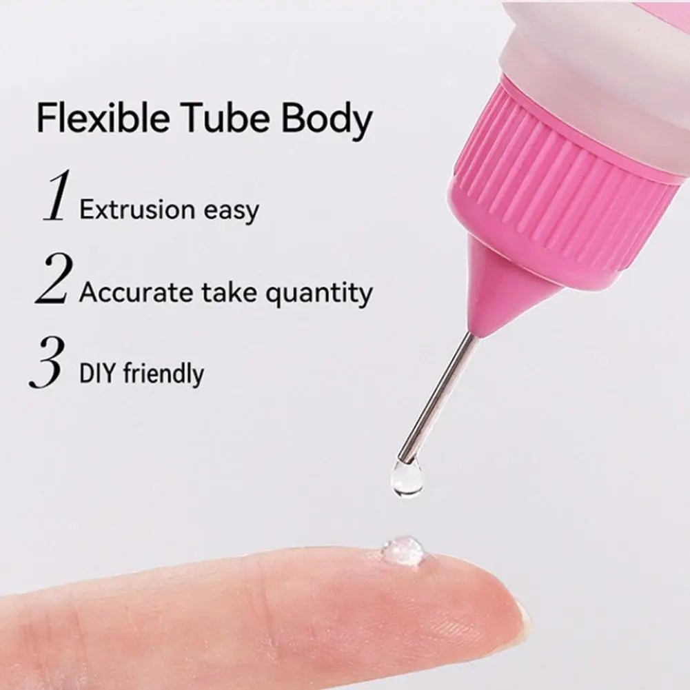 15ML Nail Glue Remover for Press on Acetone Free Nail Polish Remover Multi-Functional Remover for Nails Tips Gentle Glue Remover Quake