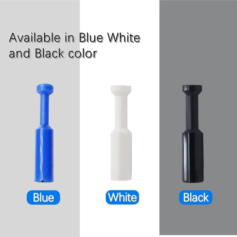 3/5 Pcs PP Pneumatic Connector Quick Plug Plastic Plug Pipe Plug PP 4mm 6mm 8mm 10mm 12mm 14mm 16MM Air Hose Sealing Connector Quake