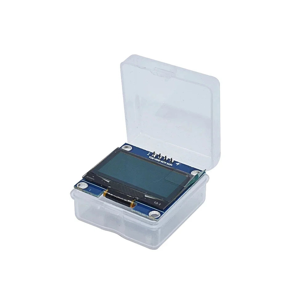 For Arduino 1.3 Inch Oled IIC Serial White Blue OLED Display Module 128X64 I2C SSD1306 12864 LCD Screen Board VDD GND SCK SDA Quake