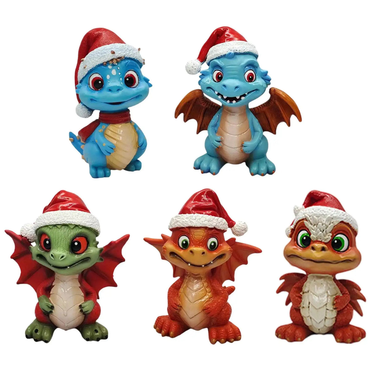 Christmas Mini Figurine Creative Cute Crafts Party Favors Fillers Christmas Quake
