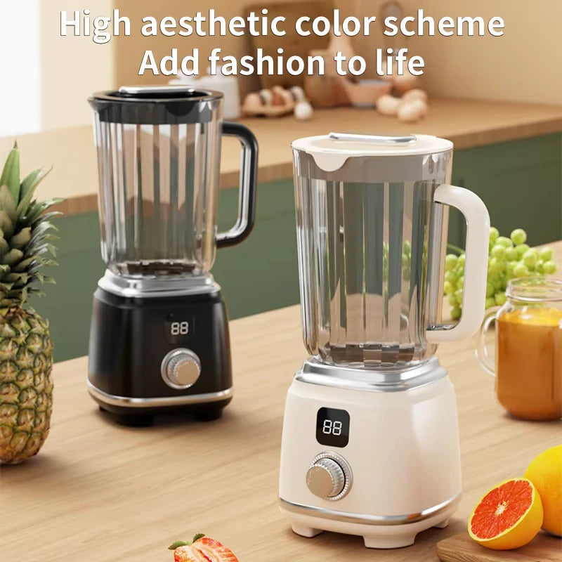 Electric Portable Juicer Fresh Fruit Mixer 10 Blades 600ML Multifunctional Juicer Ice Crusher Smoothie Blender Home Kitchen Tool Quake