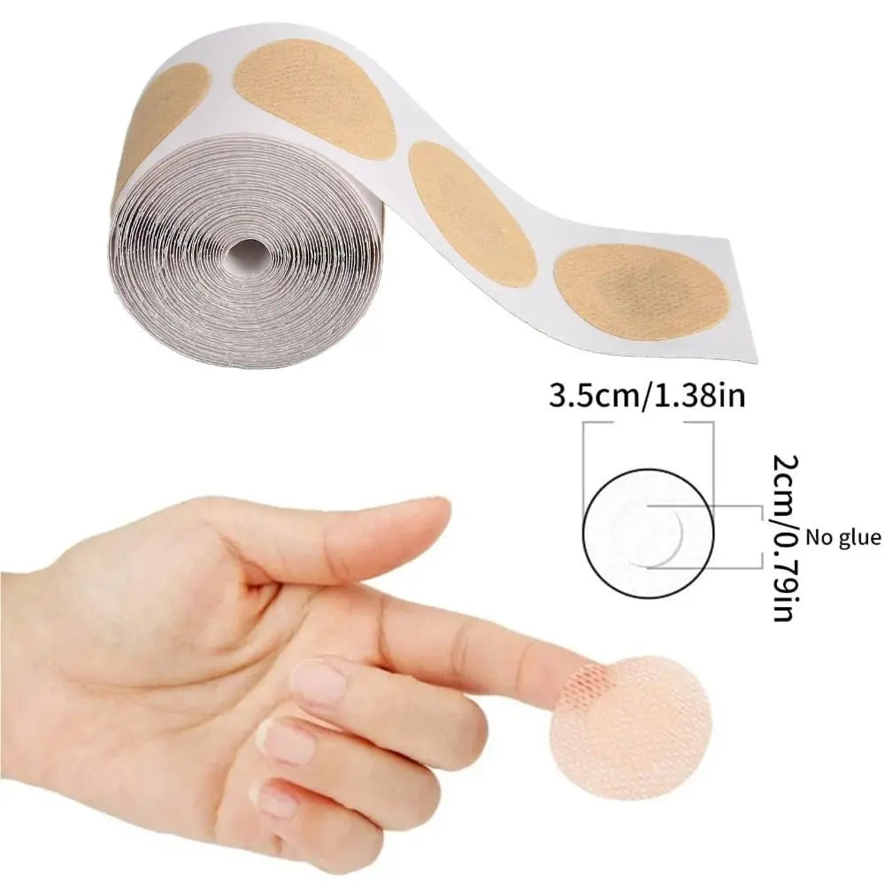 100pcs Traceless Men Nipple Cover Waterproof Breathable Chest Sticker Sweatproof Reusable Nipple Stickers Daily Use Quake