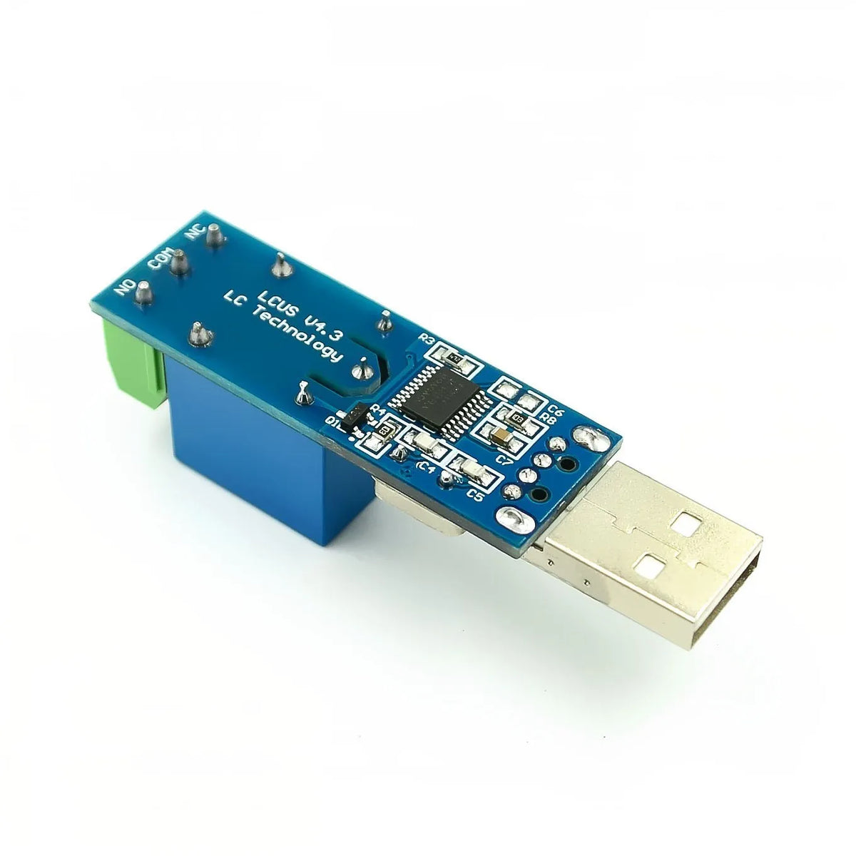 LCUS-1 type 1/2 channel USB Relay Module Electronic Converter PCB USB Intelligent Control Switch Quake
