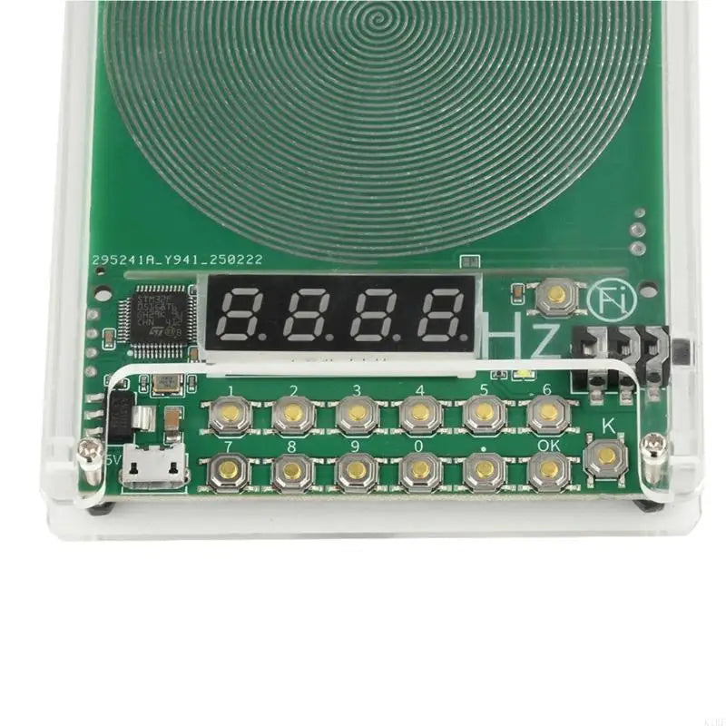 Generator Board, 0.1Hz-100000Hz Variable Module with Digital Display, USB Input and 3.5Mm Output Connection K1KF Quake