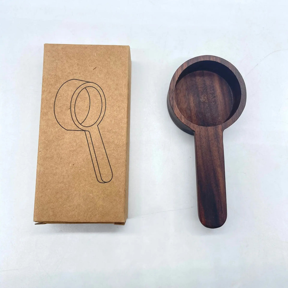 Wooden Measuring Spoon Set Kitchen Measuring Spoons Tea Coffee Scoop Sugar Spice Measure Spoon Measuring Tools for Cooking Home Quake 10cm A