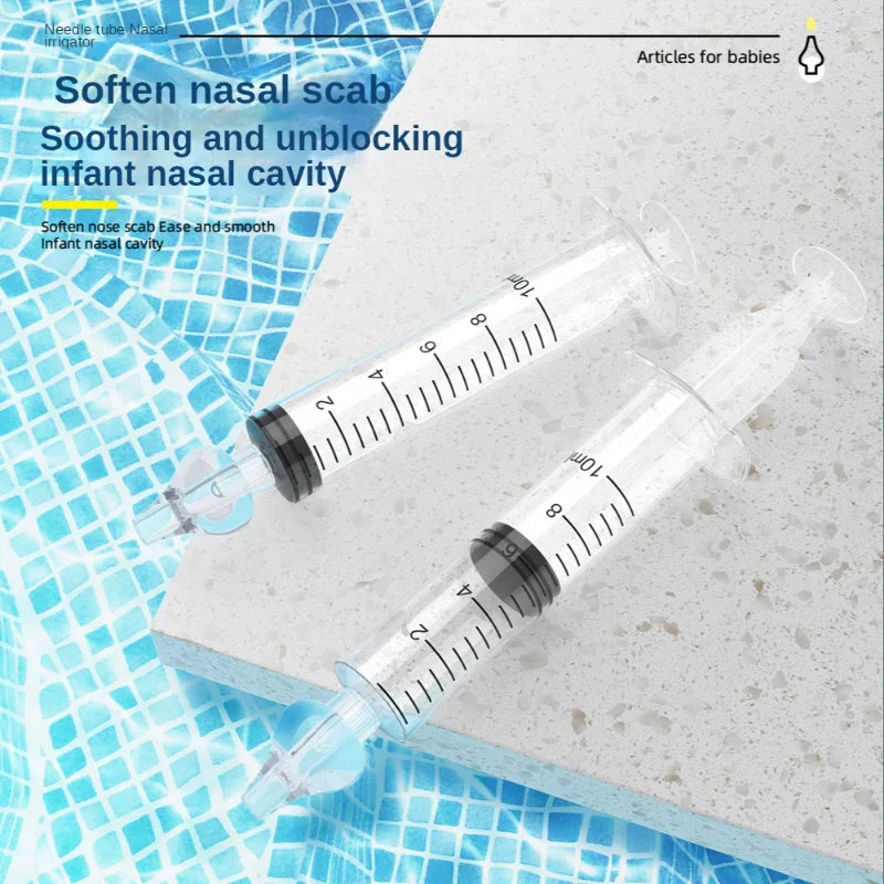 vvocci Lavado Jeringa 10ML/20ML Lavado Nasal Bebe Aspirador Nasal Para Bebe Baby Nasal Aspirator Syringe Baby Nose Cleaner Quake