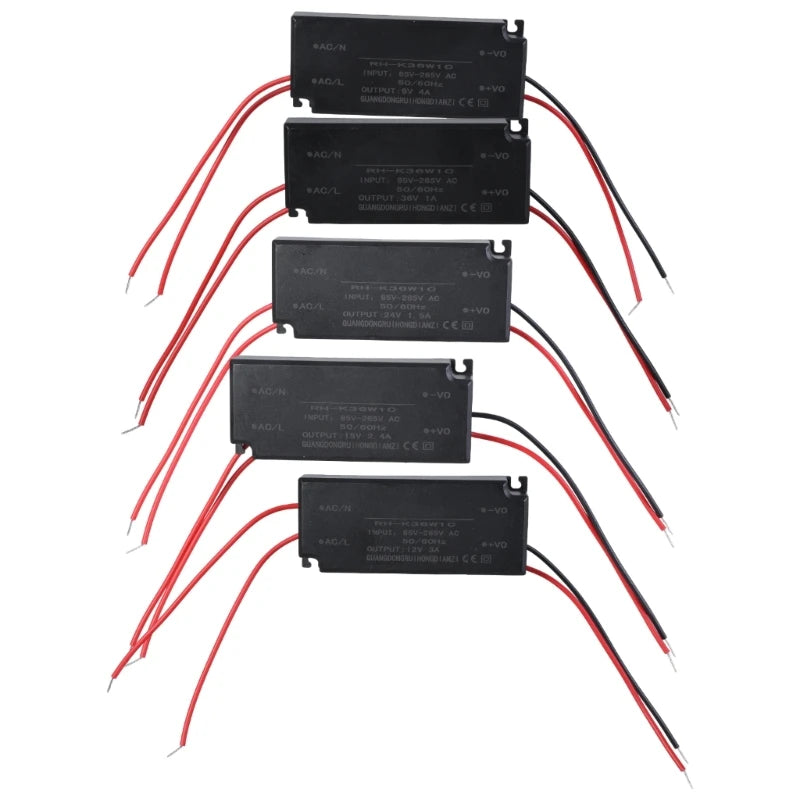AC85V~265V 36W Power Adapter Isolated Voltages Regulator For Home and Industrial Use Connectors K1KF Quake