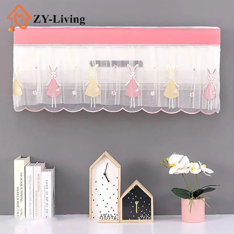 1Pcs Air Conditioner Dust Cover Anti-dust Wall Mounted Protector Air Conditioning Covers Washable Home Textil Protective Bags Quake