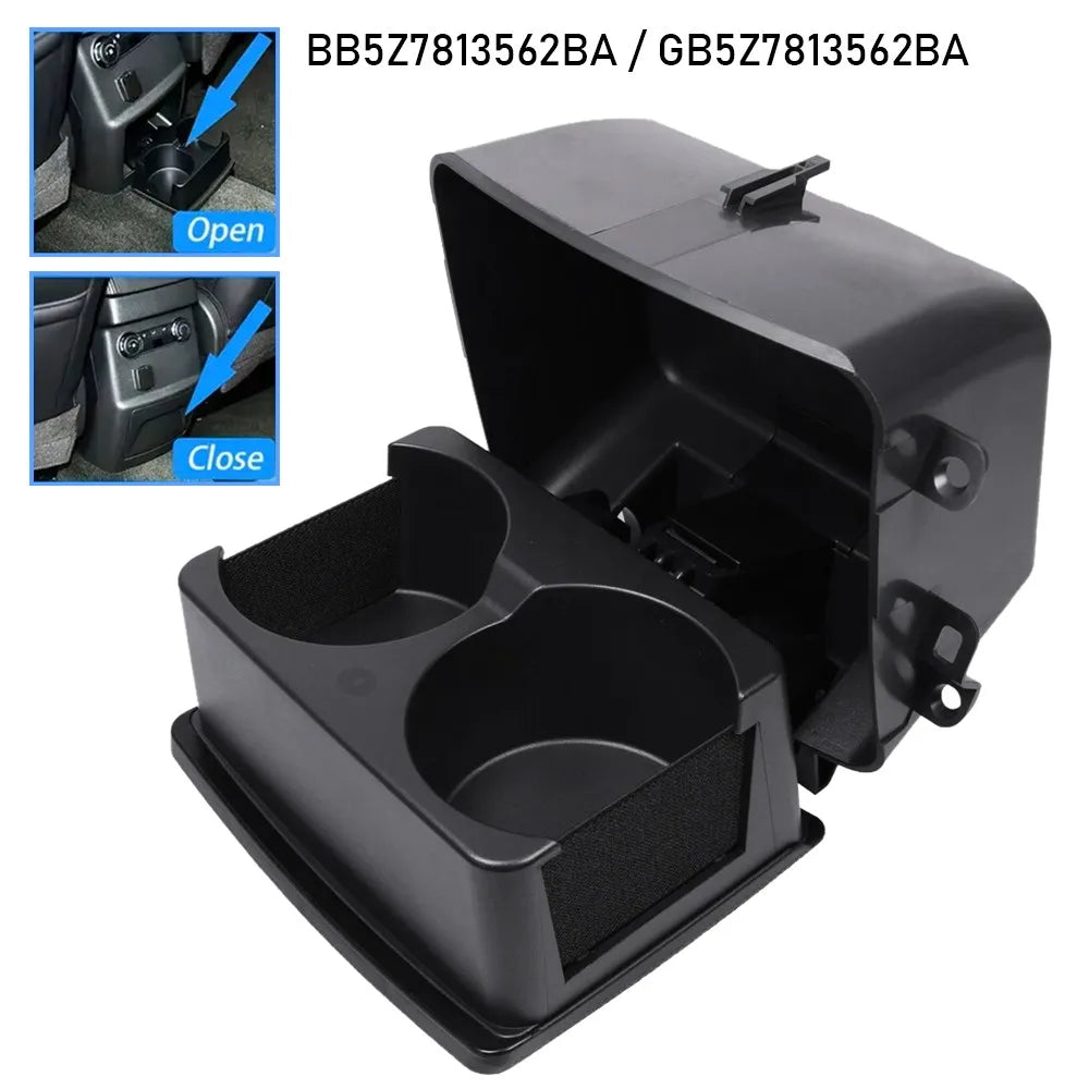 For Ford Explorer 2011-2015 BB5Z7813562BA GB5Z7813562BA Car Black Center Console Interior Replacement Cup Holder Accessories ABS Quake Default Title