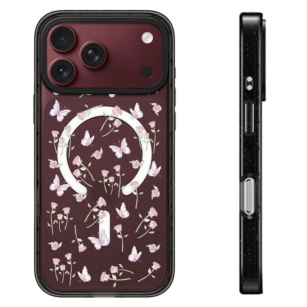 6091745 Impact Black Border Magnetic Case: Compatible with IPhone 18 17 16 15 14 13 Pro Max 18Pro Quake