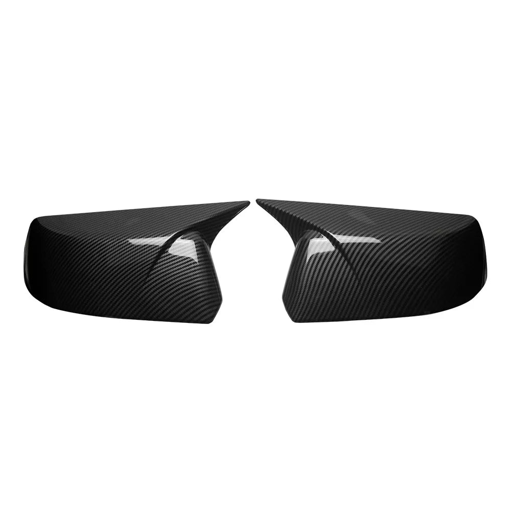 For GMC Yukon 2015-2020 Chevrolet Tahoe Suburban Cadillac Escalade Car Sticker Rearview Side Mirror Cover Wing Cap Exterior Case Quake Carbon