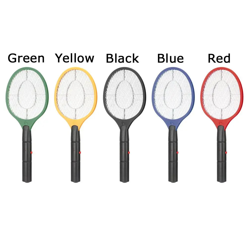 Bedroom Plastic Electric Fly Insect Racket 5 Colors Portable Mosquitos Killer Mosquito Wasp Zapper Killer Outdoor Quake