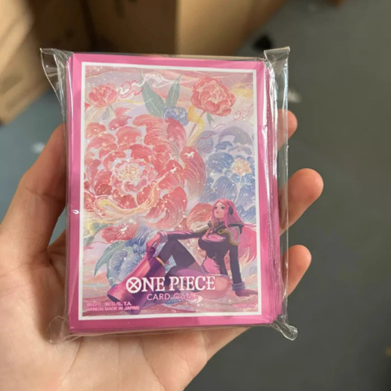 Bandai Official One Piece Card Game Chinese 3rd Anniversary Set Card Sleeves + Deck Box + Play Mat Anime Collectible Gift Toy Quake