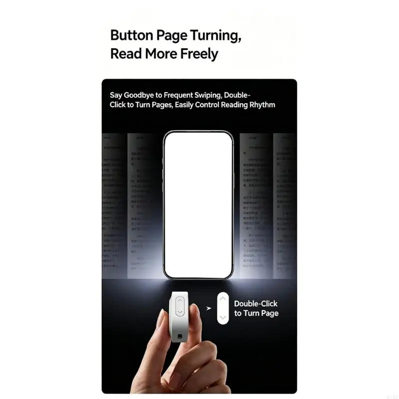 Wireless Phone Camera Remote with 3 Delay Start, Type C Charging, Page Reading Use, and Recording Start for K1KF Quake
