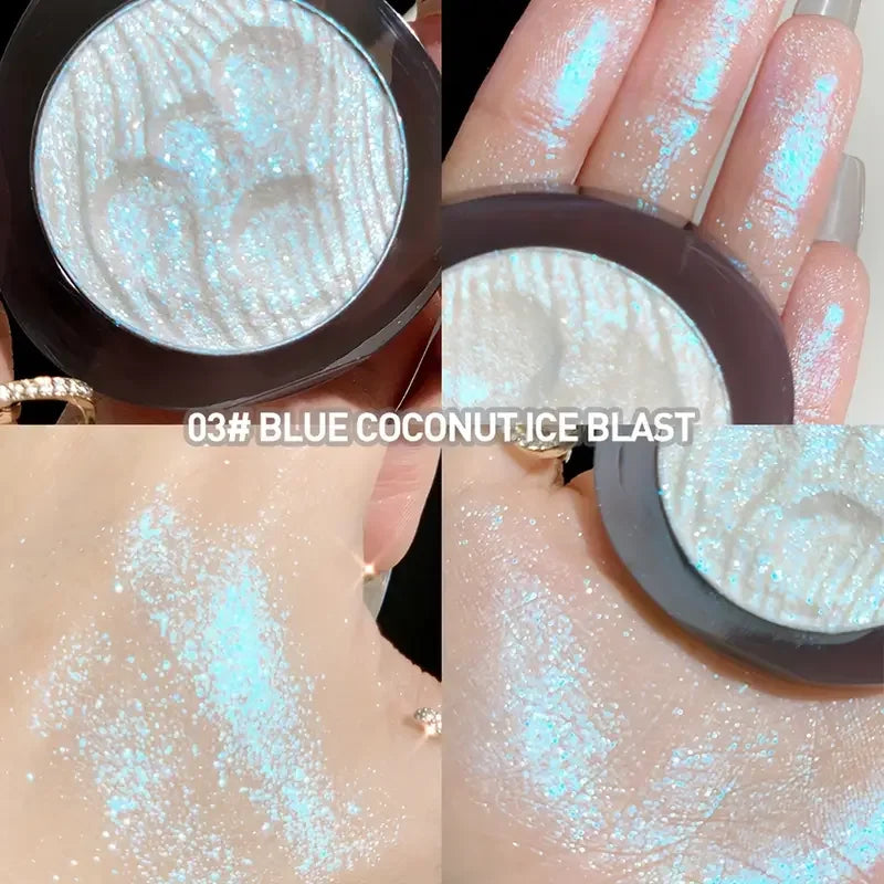 Shimmer Glitter Mashed Potatoes Highlighter Shine Highlighter Makeup Gel Face and Body Brighten Glitter Natural Contour Makeup Quake 03