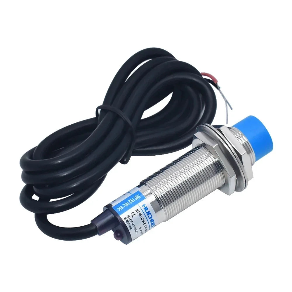 M18 8mm Sensing DC 5V Inductive Proximity Sensor Switch NPN NO LJ18A3-8-Z/BX-5V Work Voltage 5VDC Special for MCU Quake