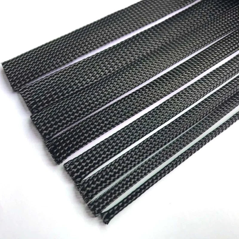 5M/10M Insulated Braid cable Sleeve 10/12/16/20/25mm PET Cable protector Wire Gland Protection Cable Sleeving Shrink Tubing Quake