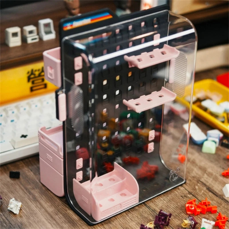 Keycap Pegboard Storage Solution For Keyboards Enthusiasts Featuring Multiple Scenario Adaptability K1KF Quake