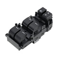 Driver Door Window Control Switches Assembly, 35750-T6A-J51 ABS Housing, Replacement Part for Daily Vehicle Door Panel H8WE Quake black CN