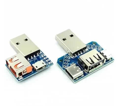 Connector to Type-c Micro USB Female 2.54-4P Transfer Test Board USB Adapter Plate XY-USB4 USB Head Switchboard Male Quake