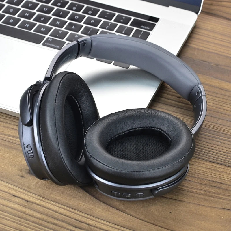 Headset Ear Pads Noise Cancelling Ear Cushion for MPOW H17 Headset Memory Sponge Earmuff Protein Earcups Sleeve K1KF Quake