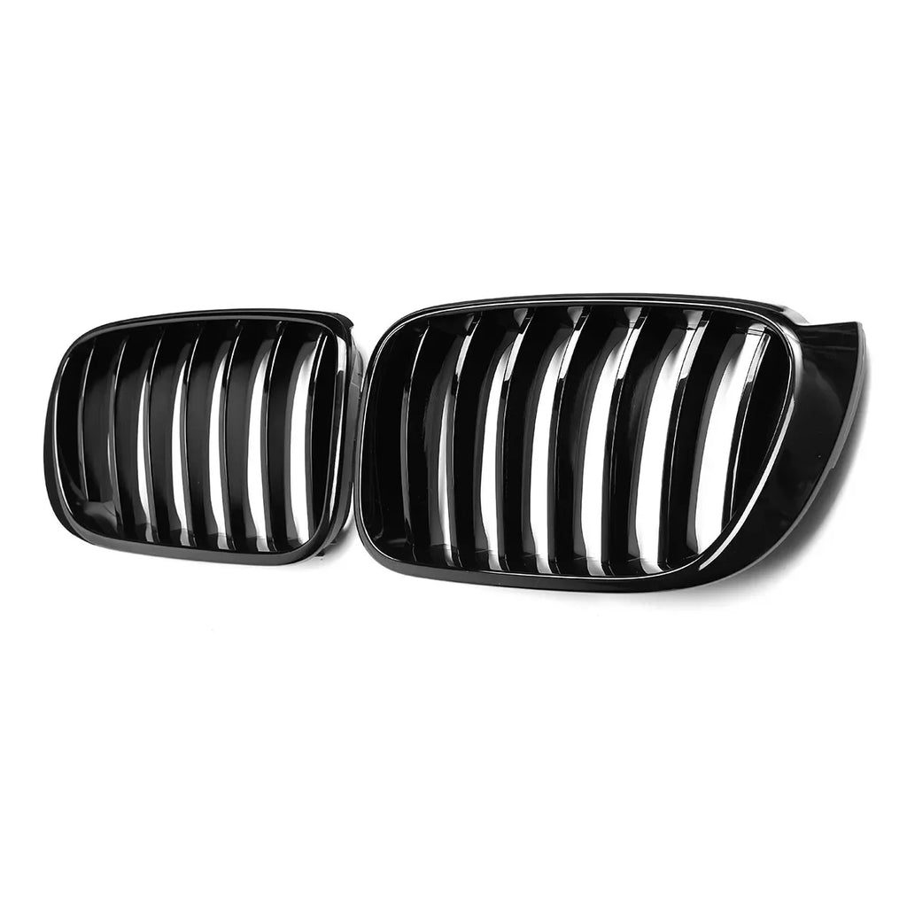 For BMW X3 F25 X4 F26 2014 2015 2016 2017 Car Grille Front Bumper Sport Kidney Racing Grill Black Accessories Replace Parts Quake